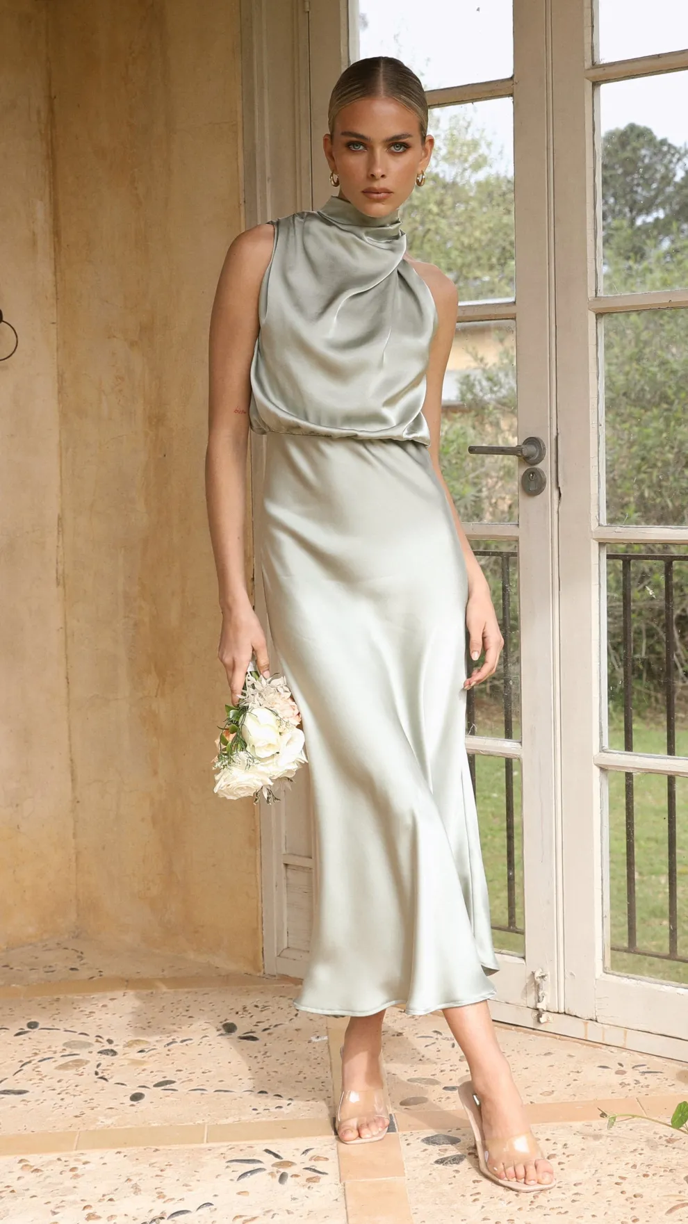 Esther Maxi Dress - Olive