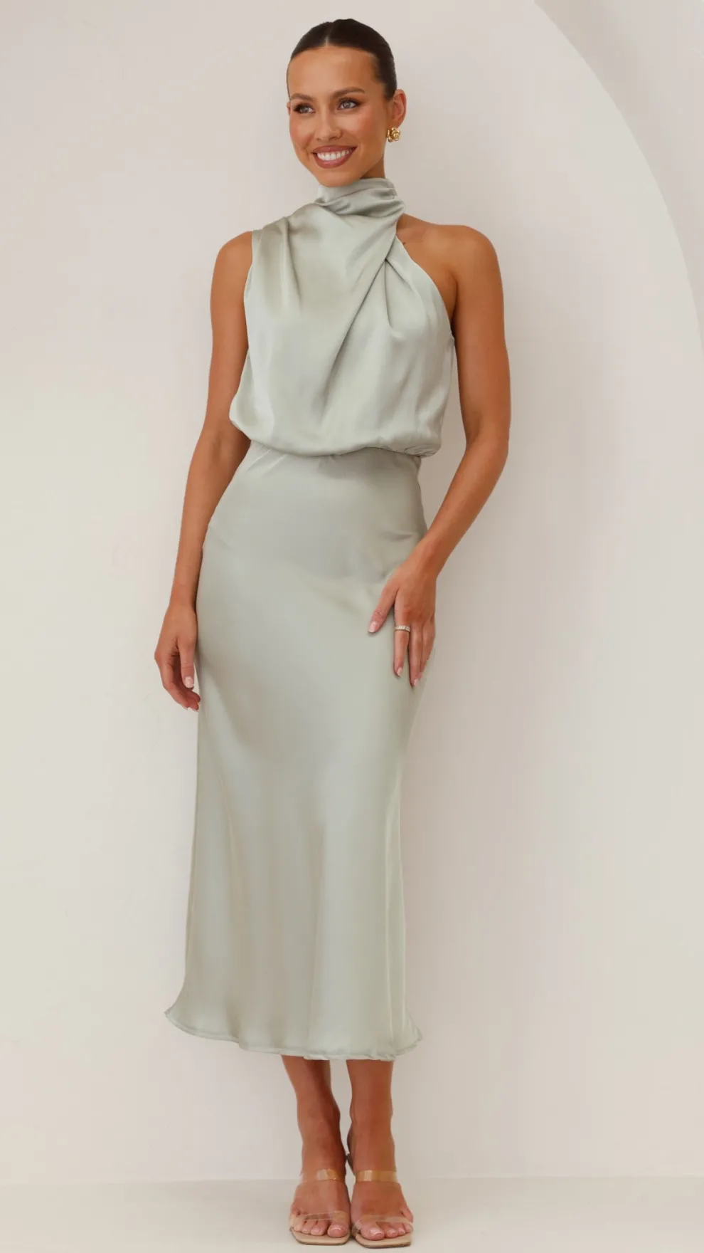 Esther Maxi Dress - Olive