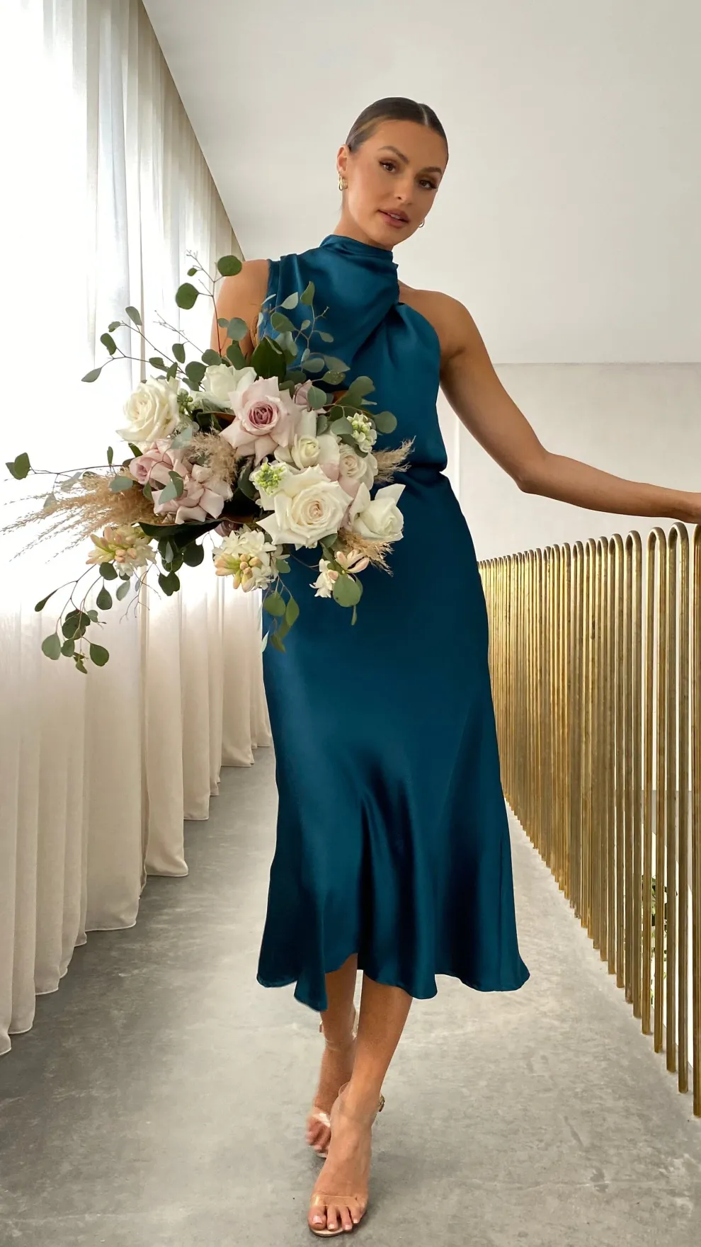 Esther Maxi Dress - Teal