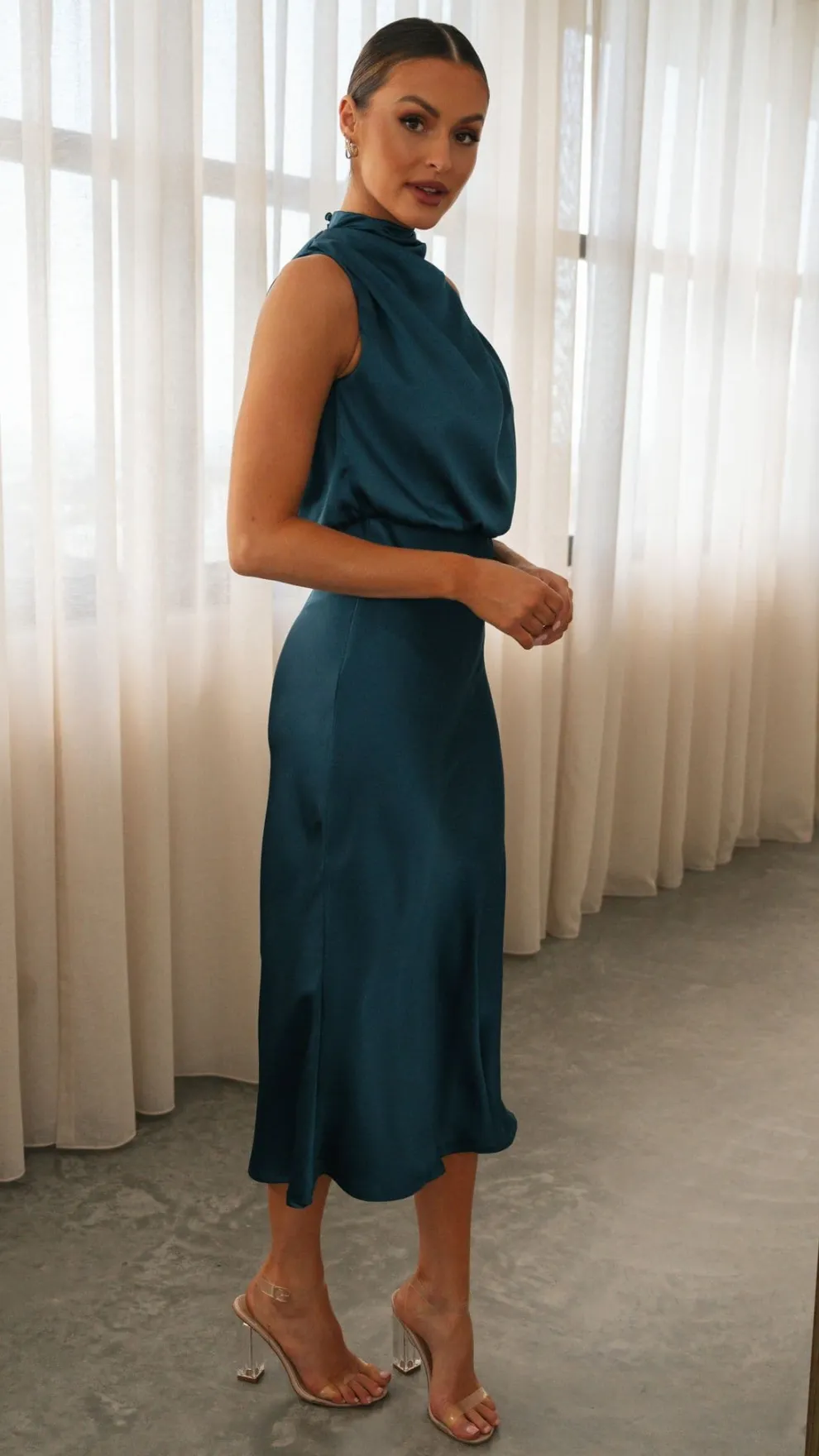 Esther Maxi Dress - Teal