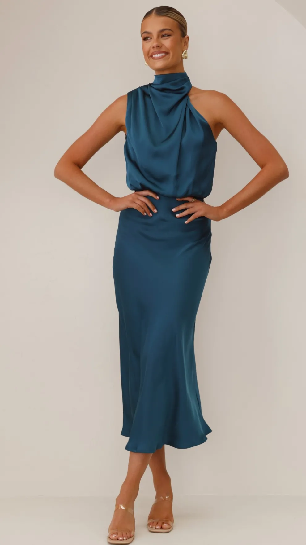 Esther Maxi Dress - Teal
