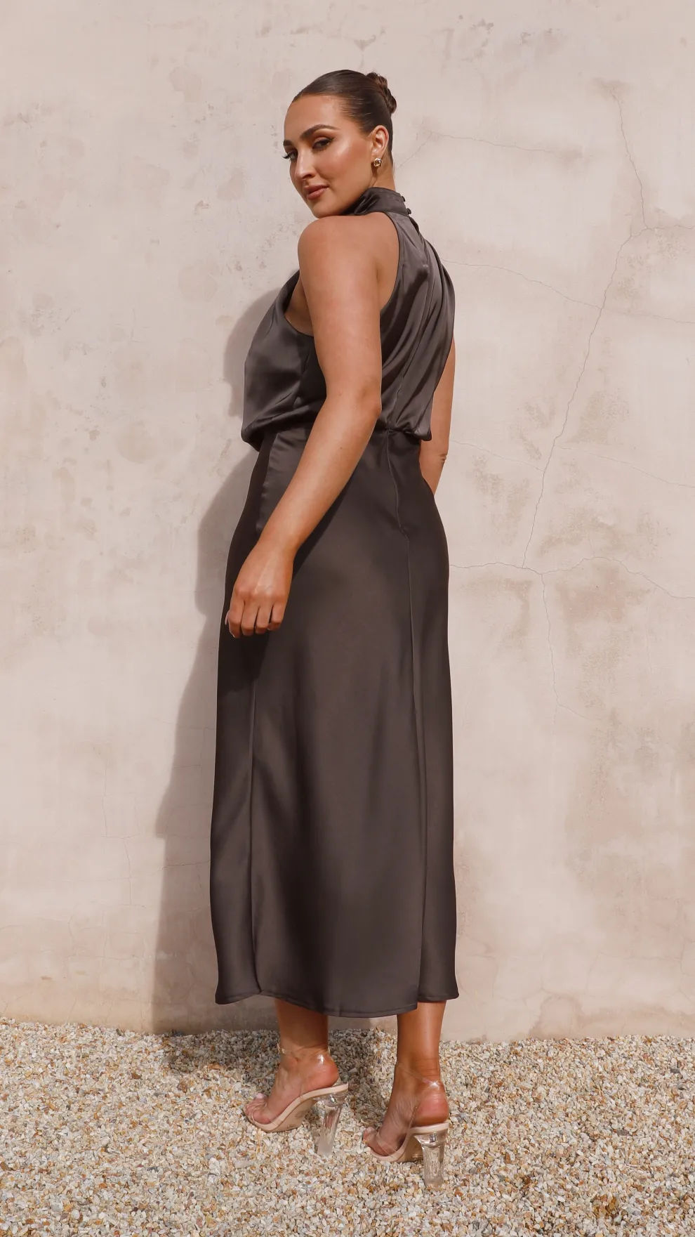 Esther Maxi Dress - Espresso