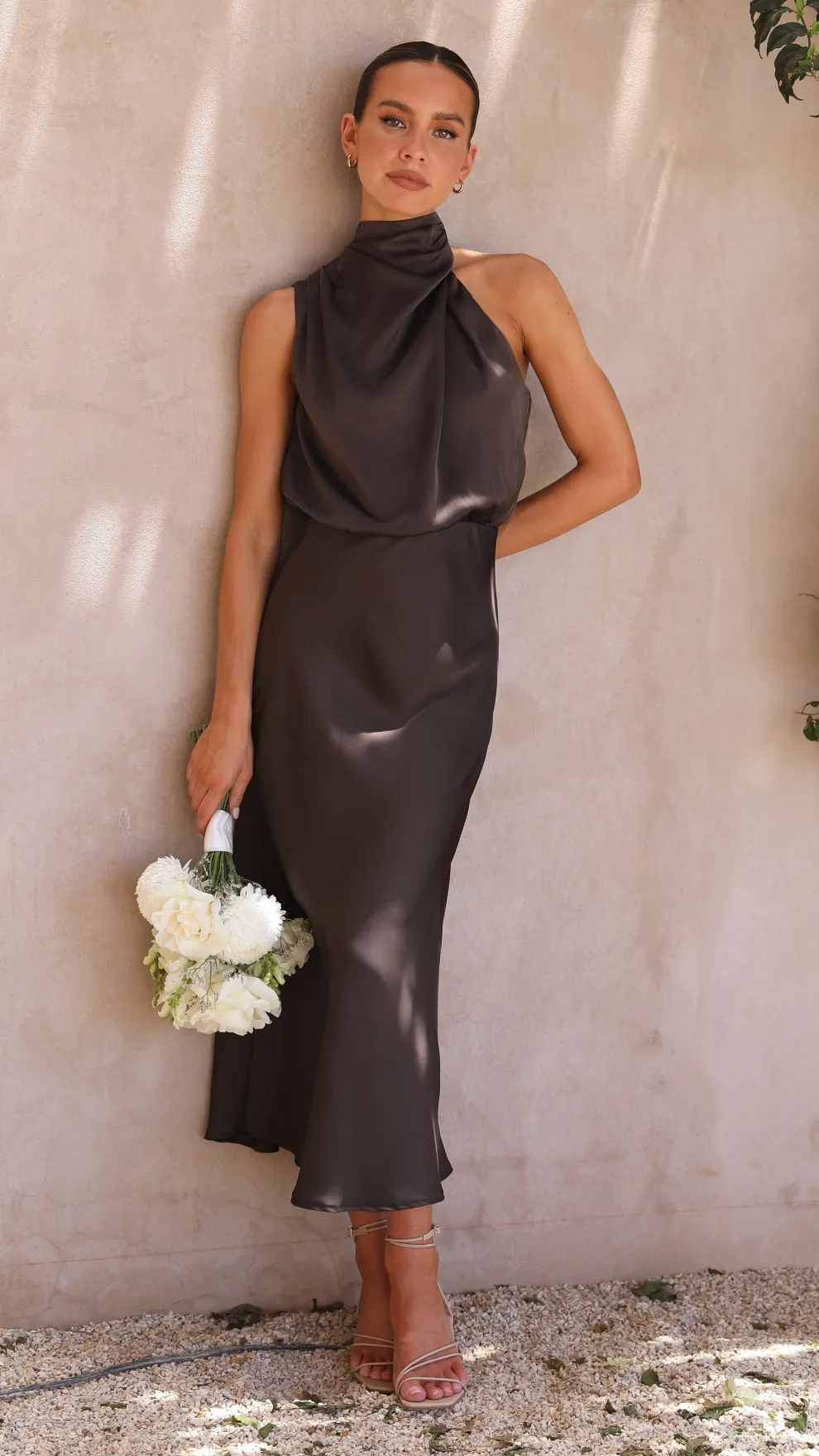 Esther Maxi Dress - Espresso