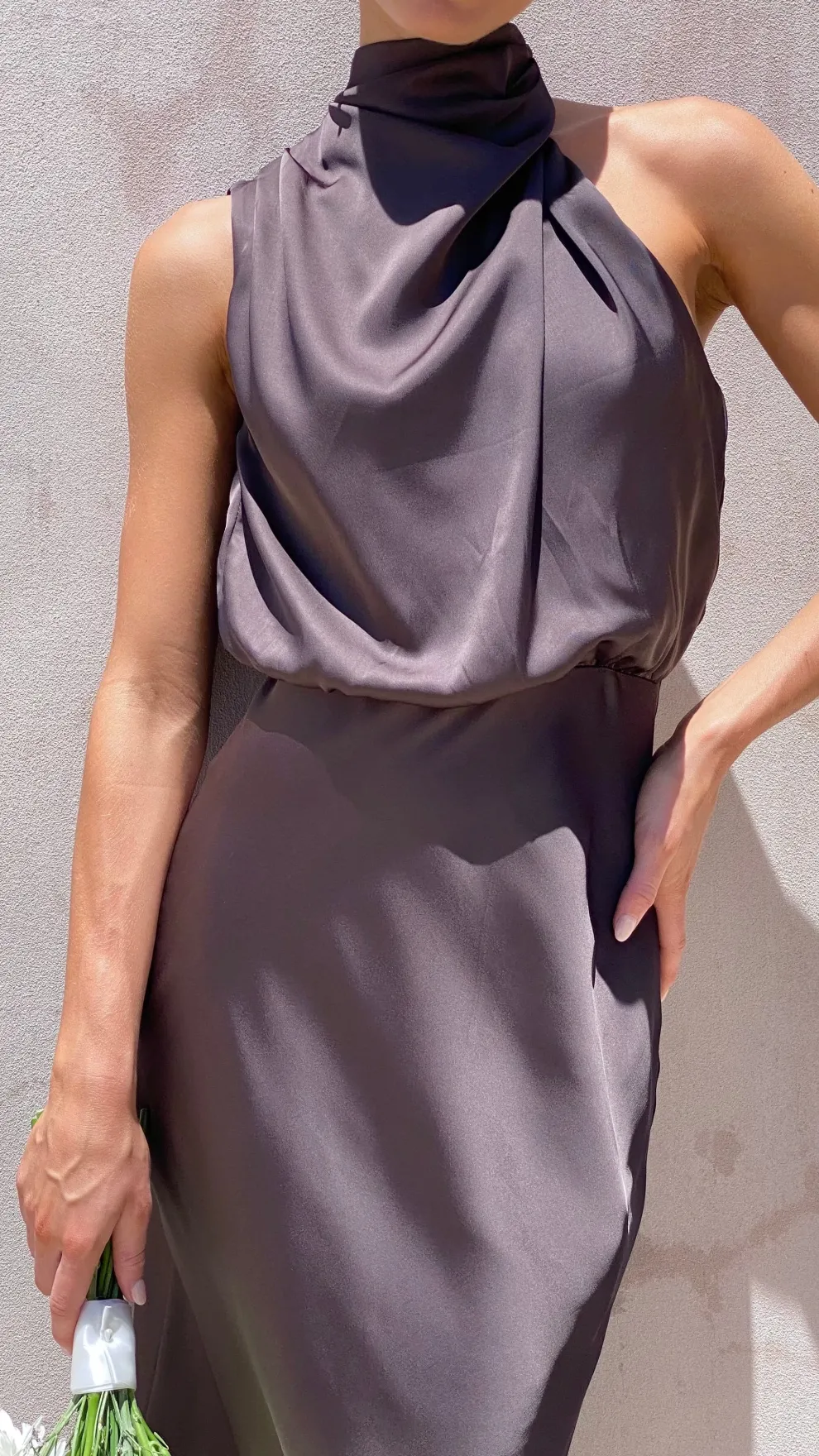 Esther Maxi Dress - Espresso