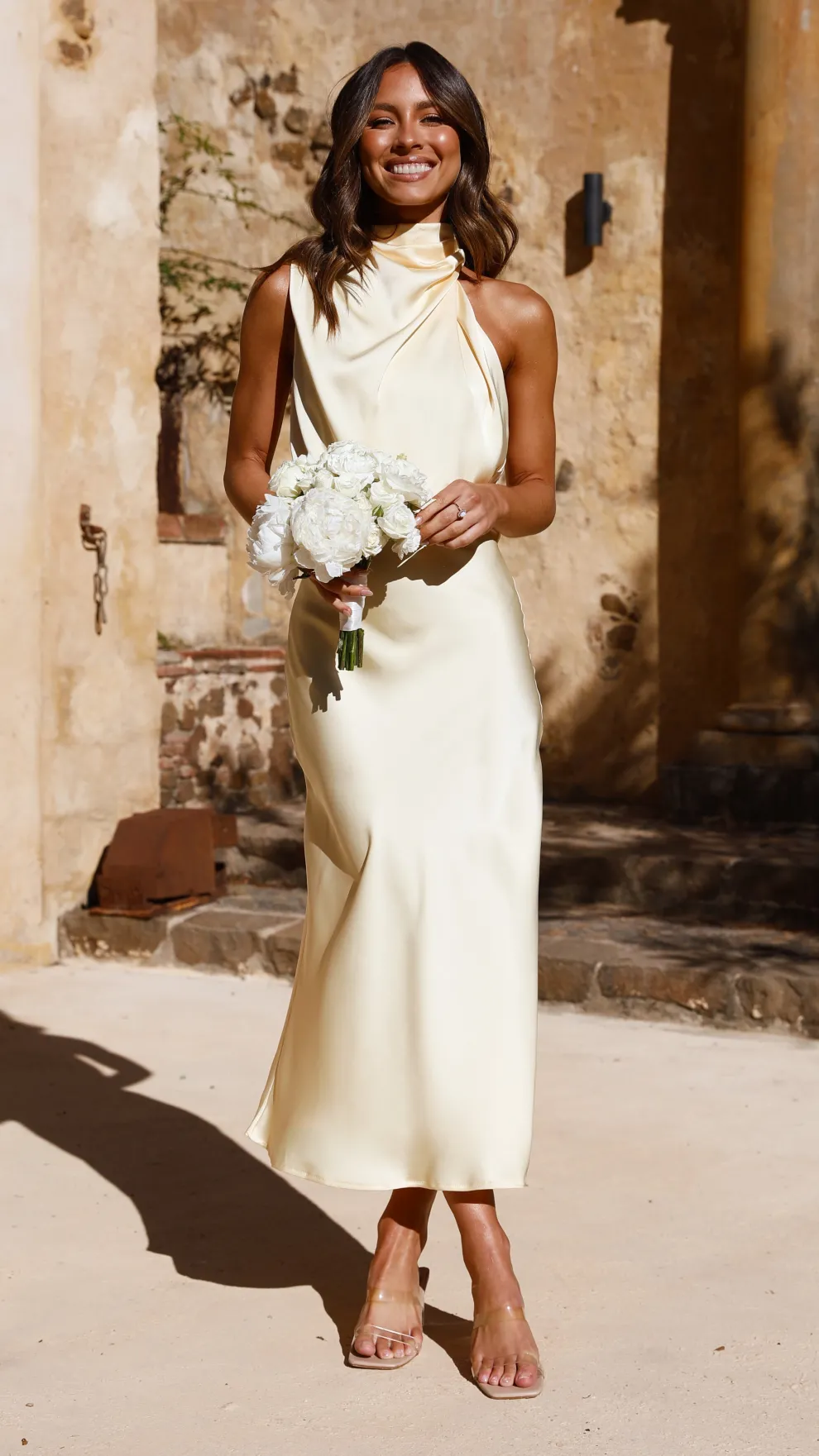 Esther Maxi Dress - Yellow