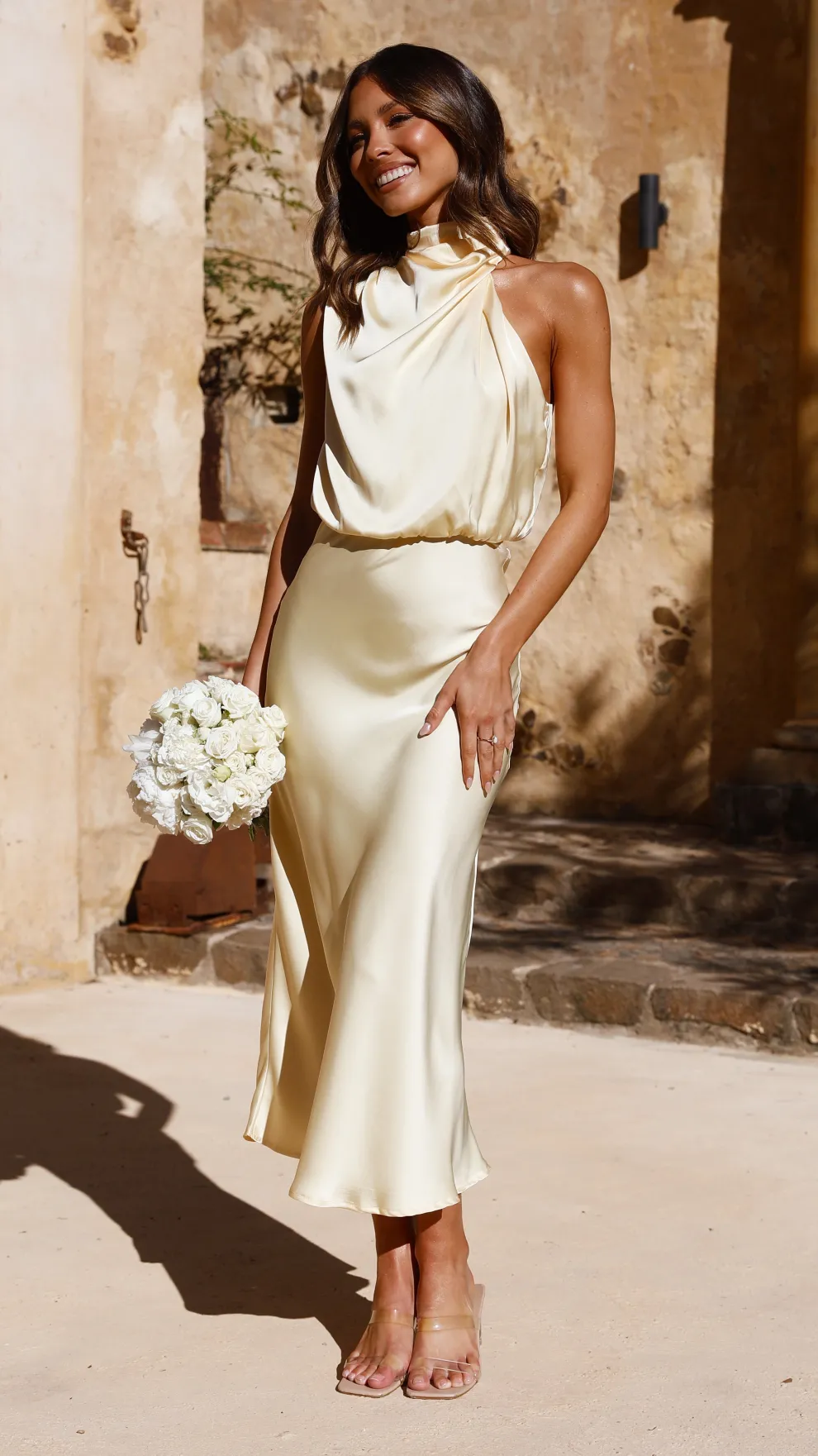 Esther Maxi Dress - Yellow