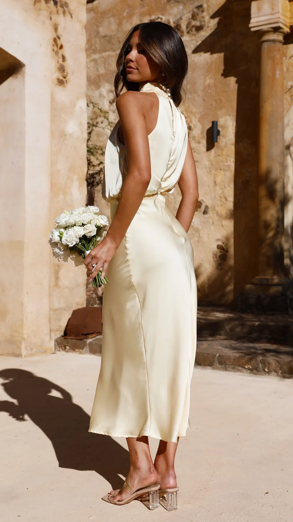 Esther Maxi Dress - Yellow