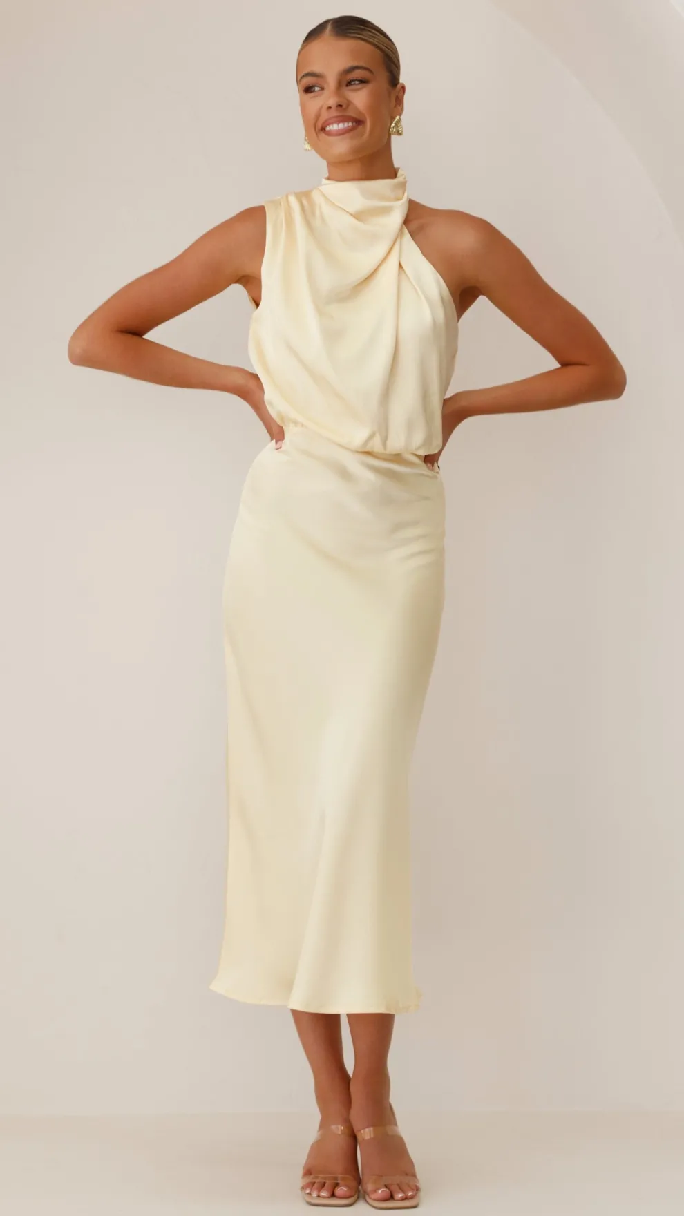 Esther Maxi Dress - Yellow