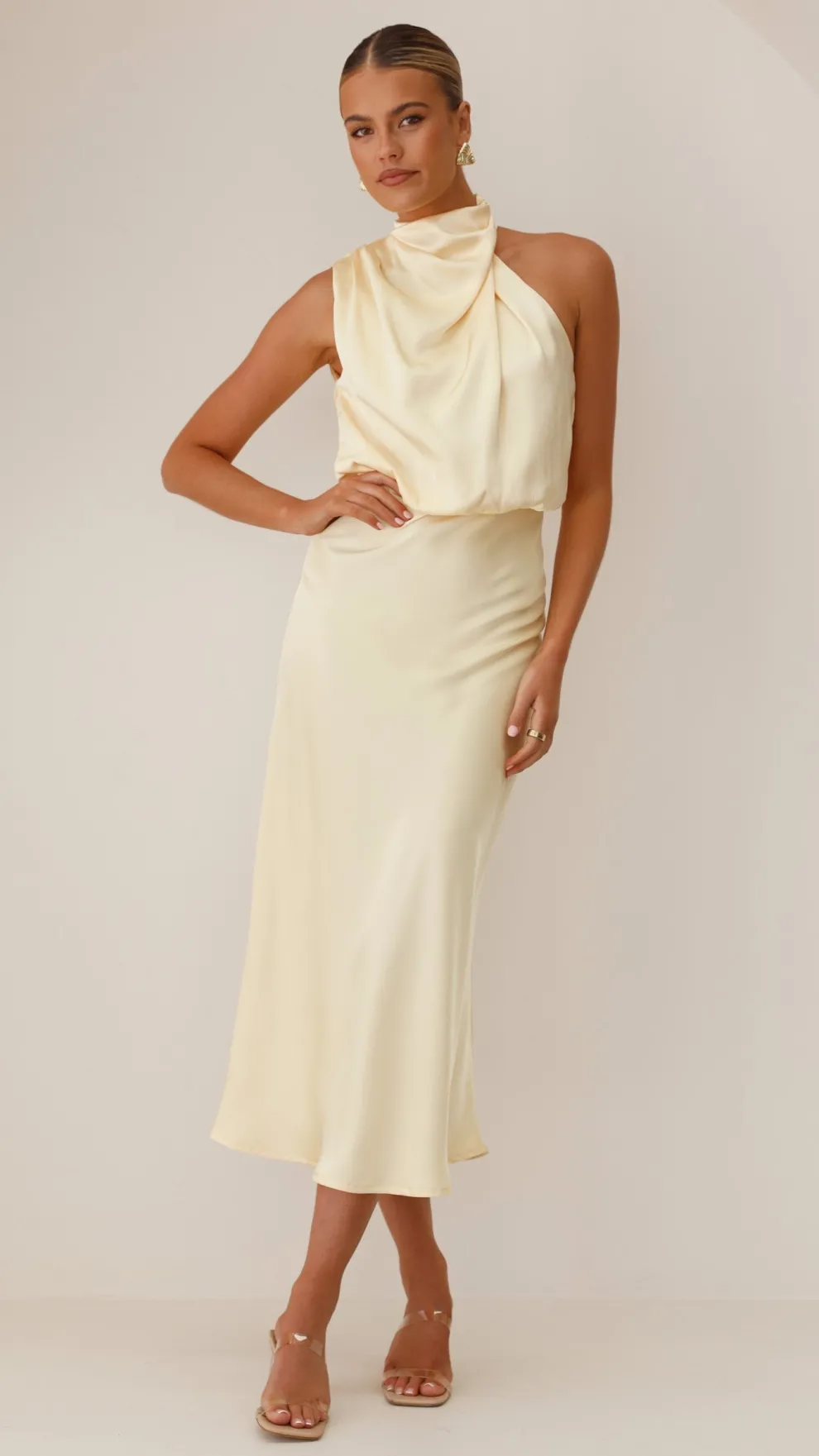 Esther Maxi Dress - Yellow