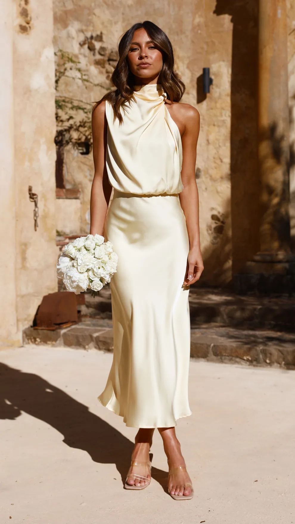 Esther Maxi Dress - Yellow