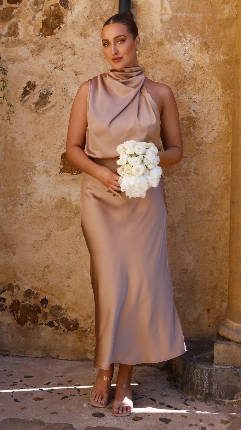 Esther Maxi Dress - Latte