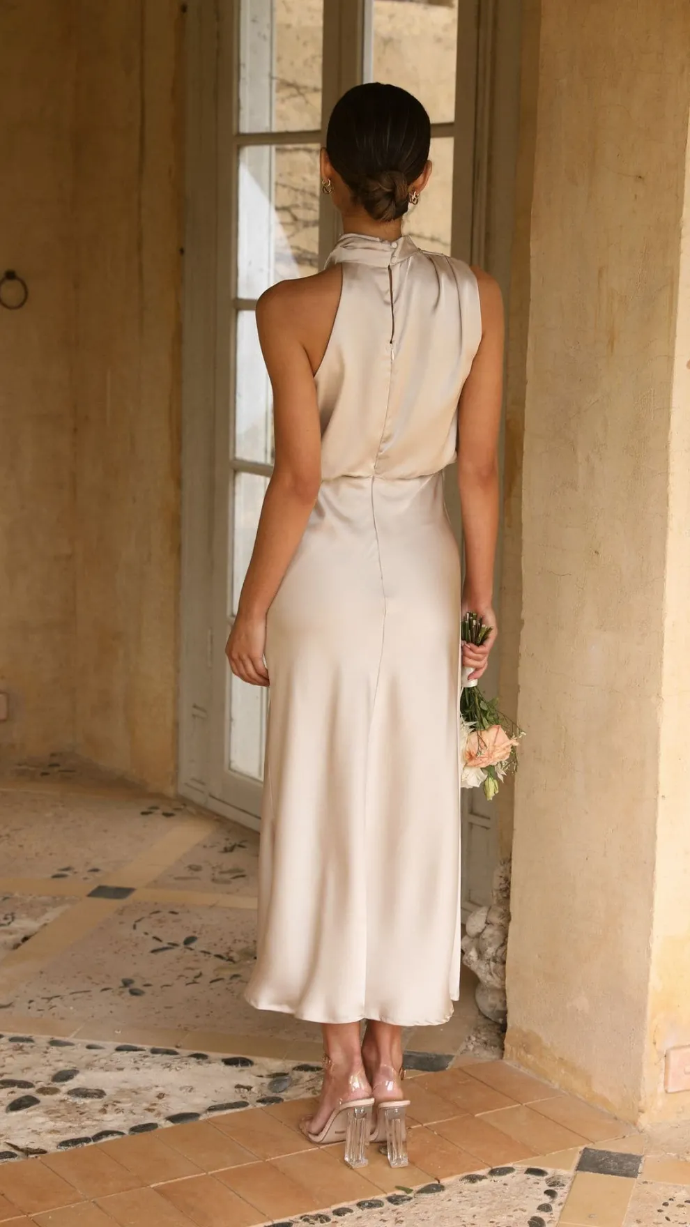 Esther Maxi Dress - Champagne
