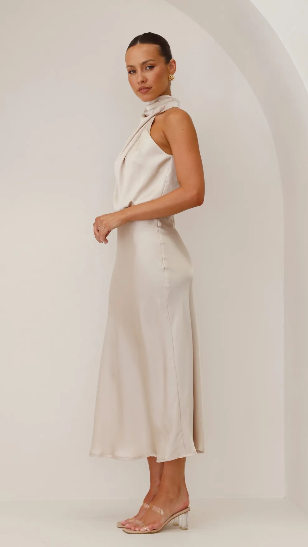 Esther Maxi Dress - Champagne