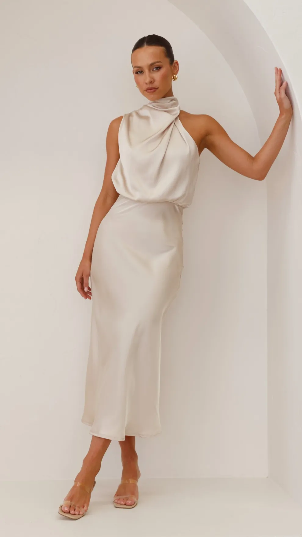Esther Maxi Dress - Champagne