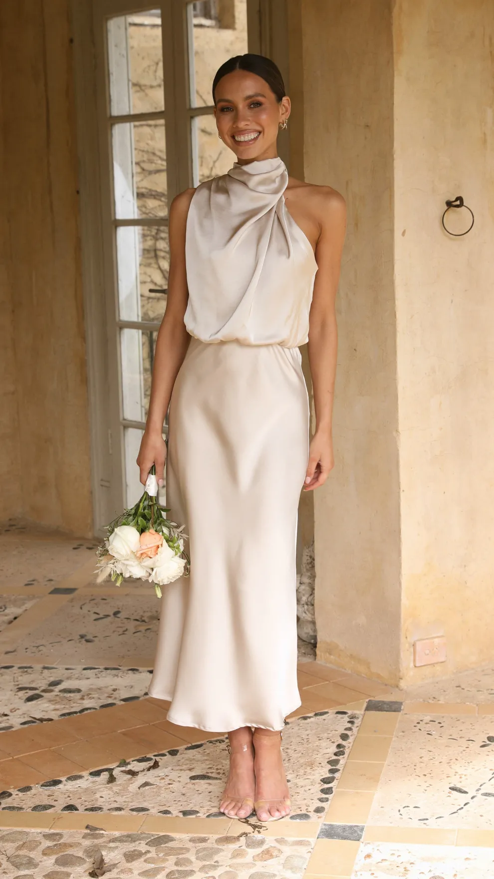 Esther Maxi Dress - Champagne