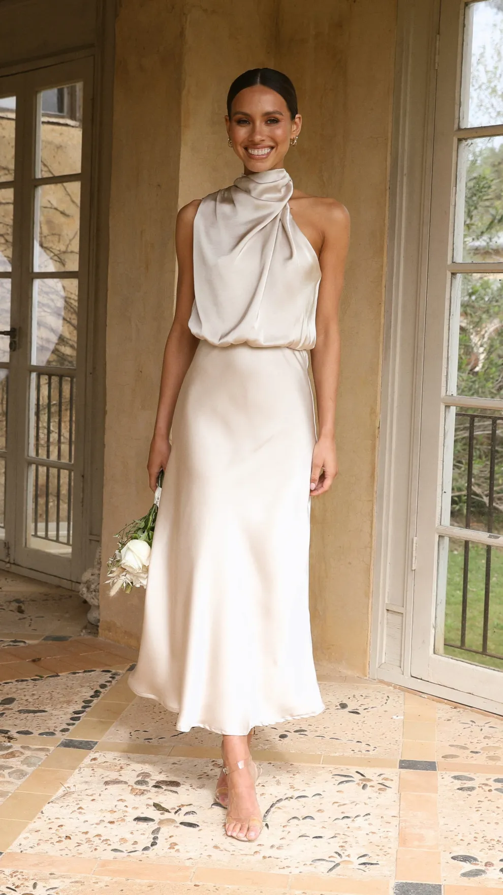 Esther Maxi Dress - Champagne