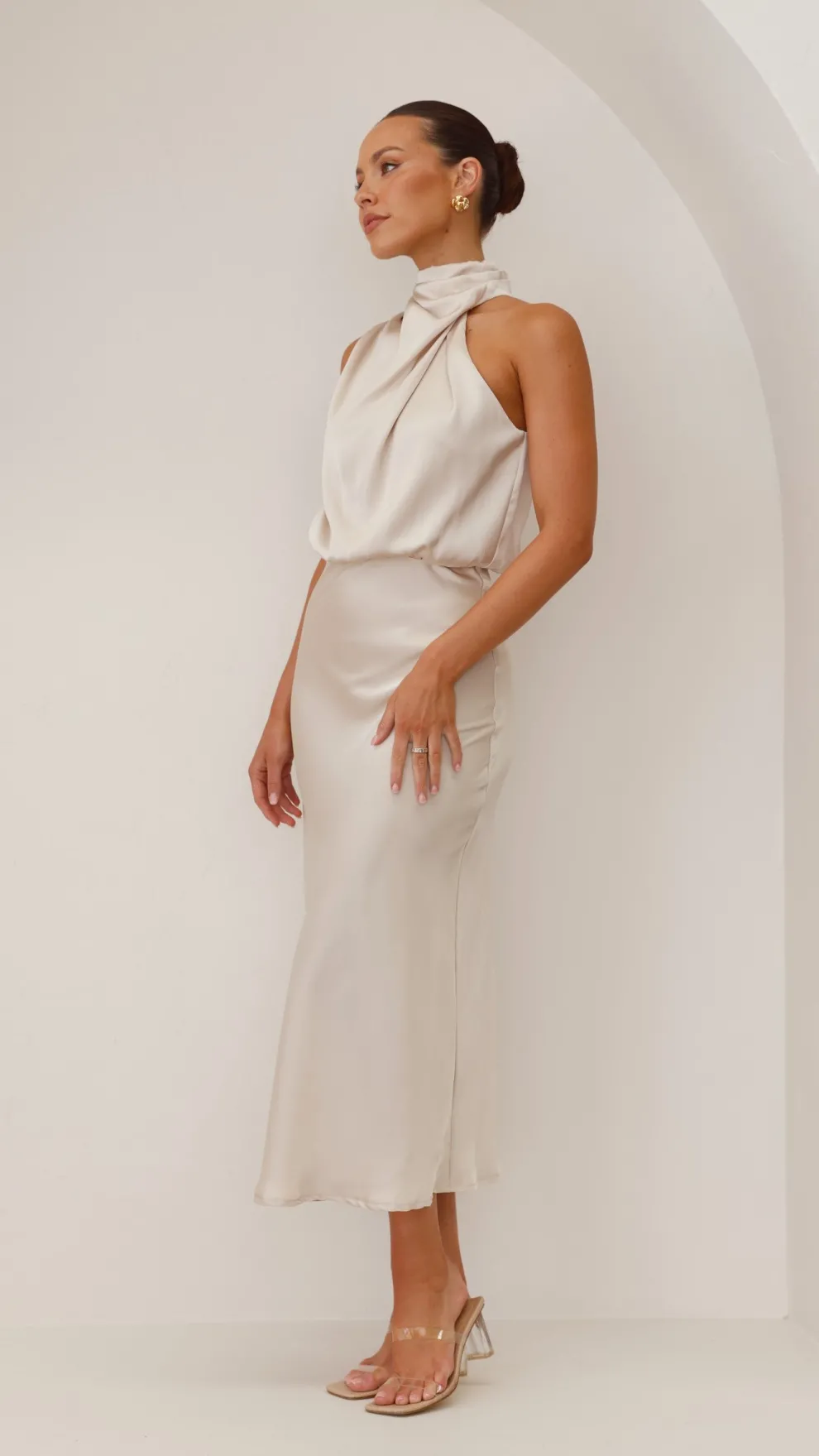 Esther Maxi Dress - Champagne