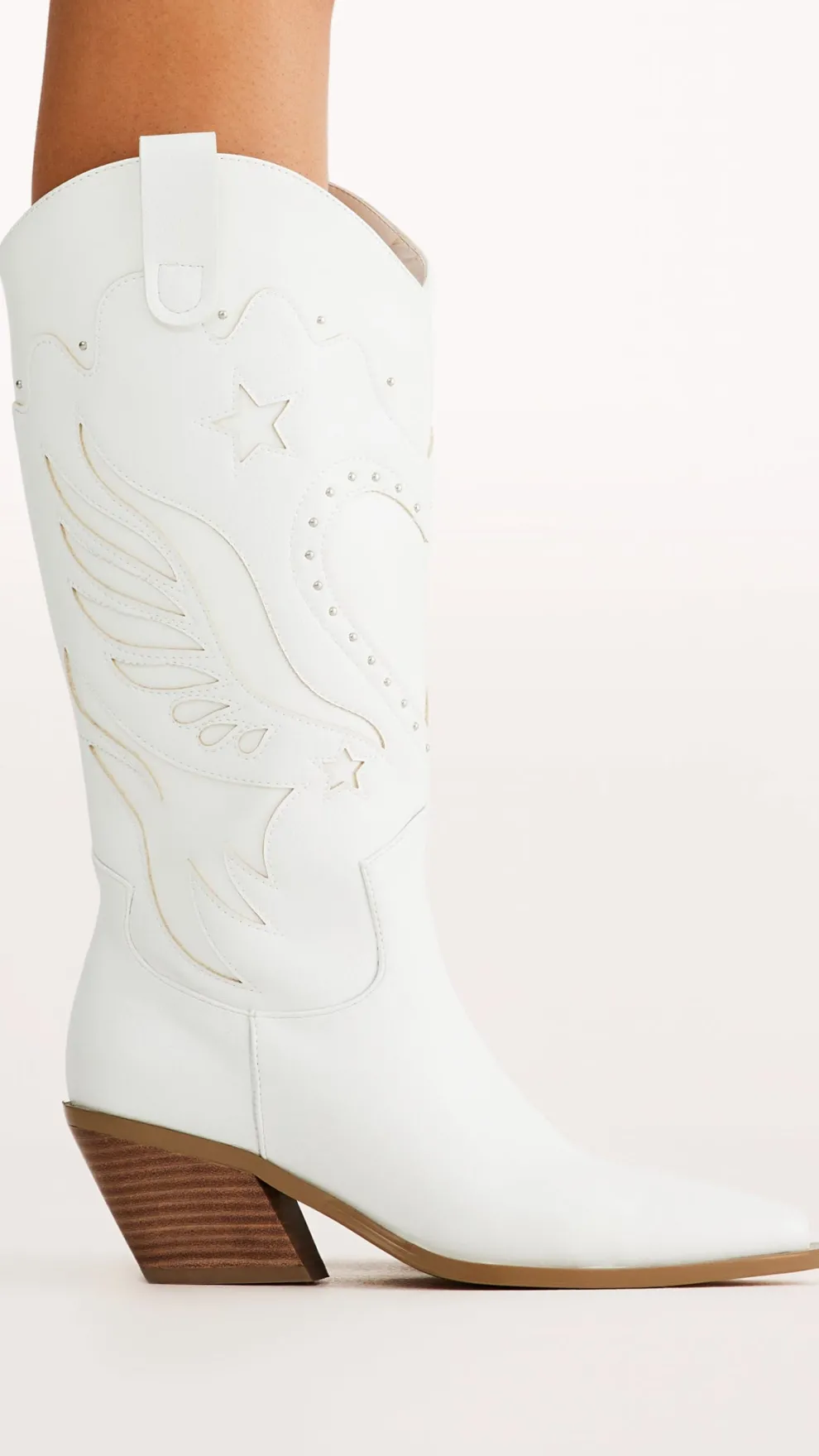 Everlyn Boots - White