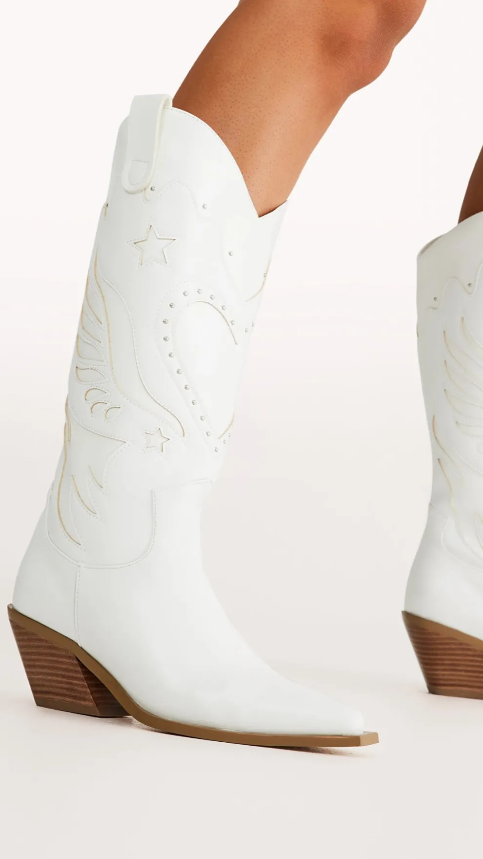 Everlyn Boots - White