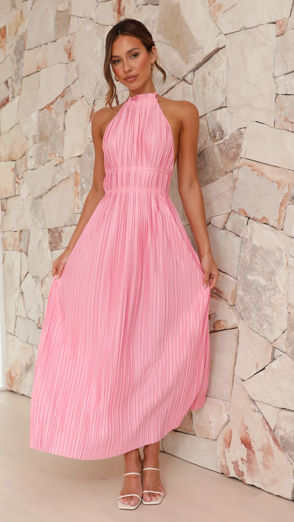 Frances Maxi Dress - Pink