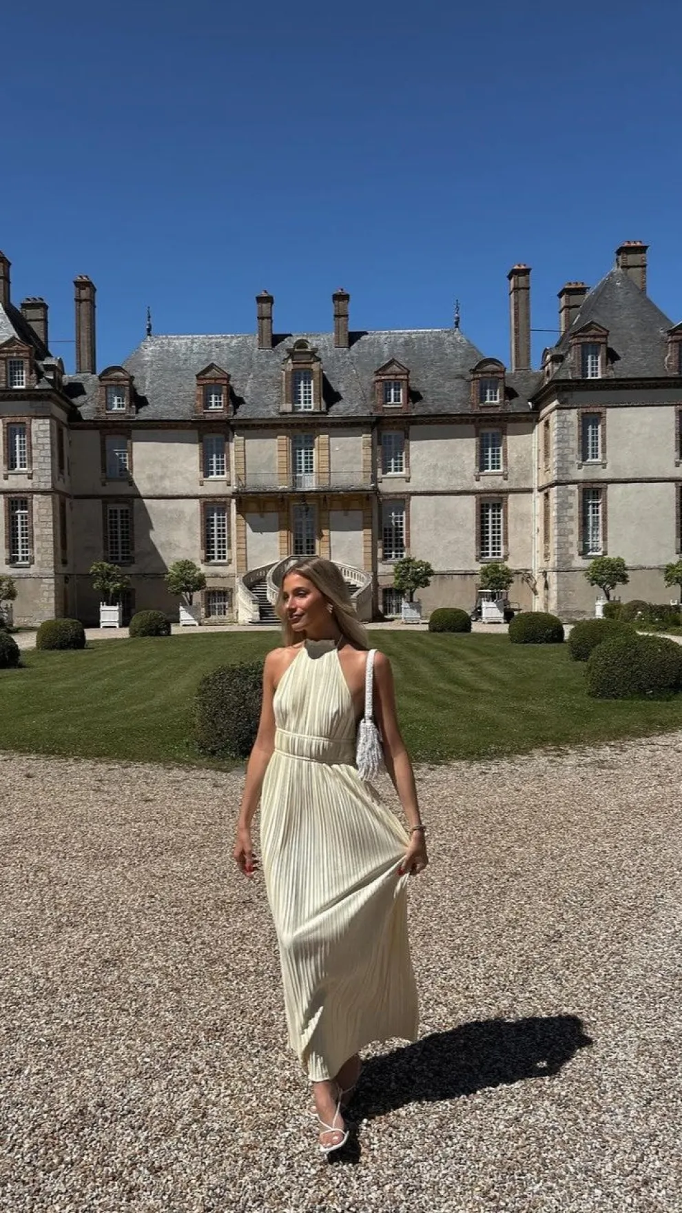 Frances Maxi Dress - Yellow