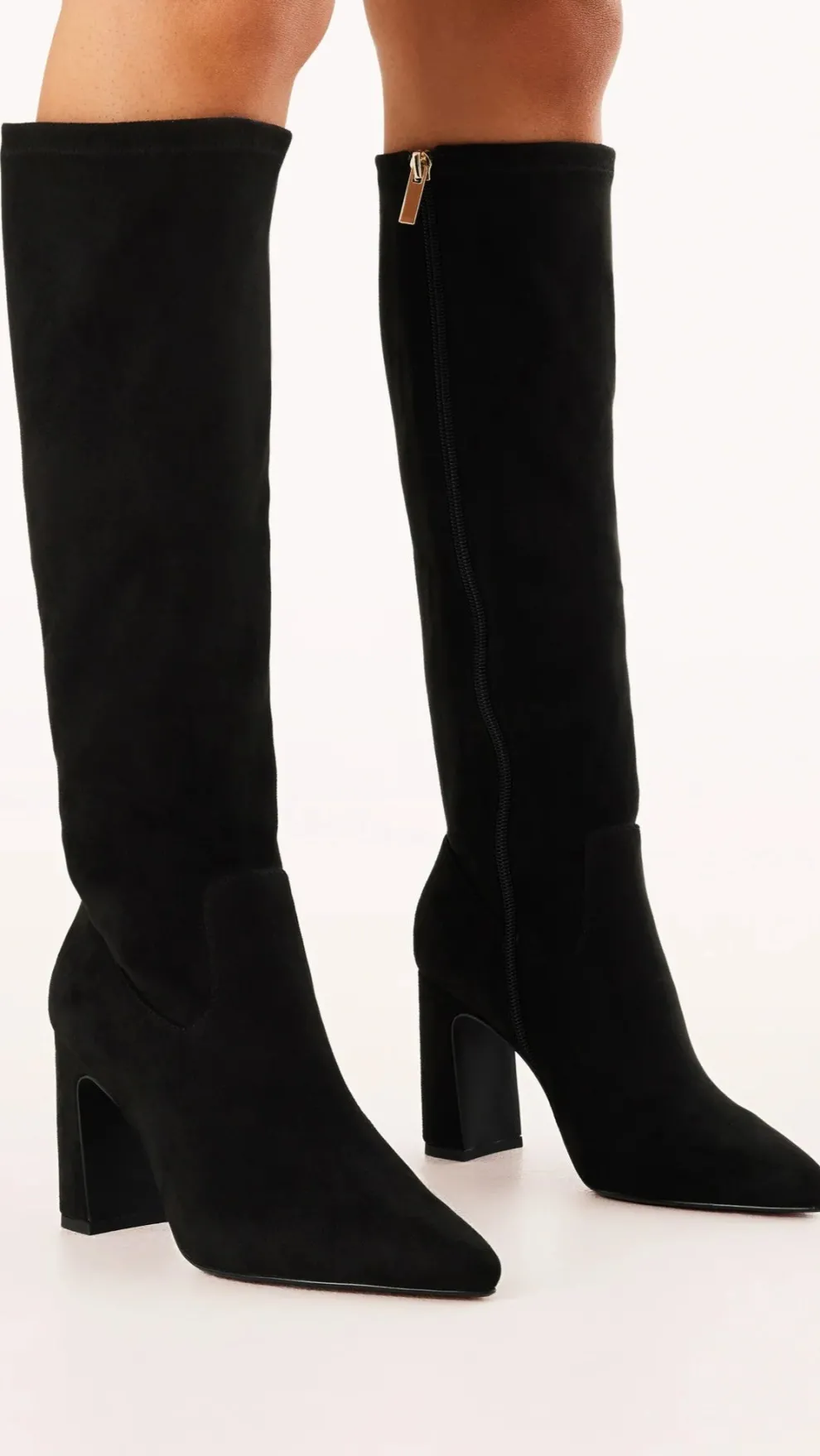 Freddy Boots - Black Suede