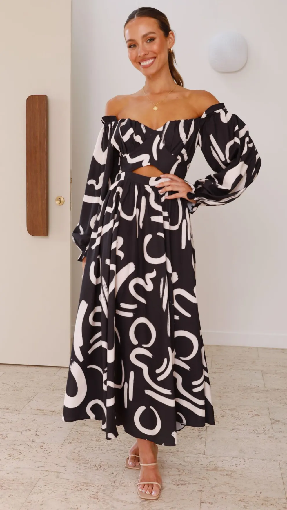 Freya Maxi Dress - Black