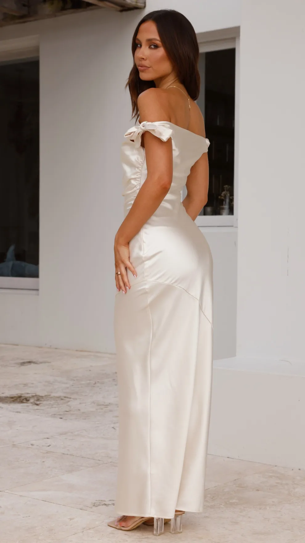 Frida Maxi Dress - Champagne