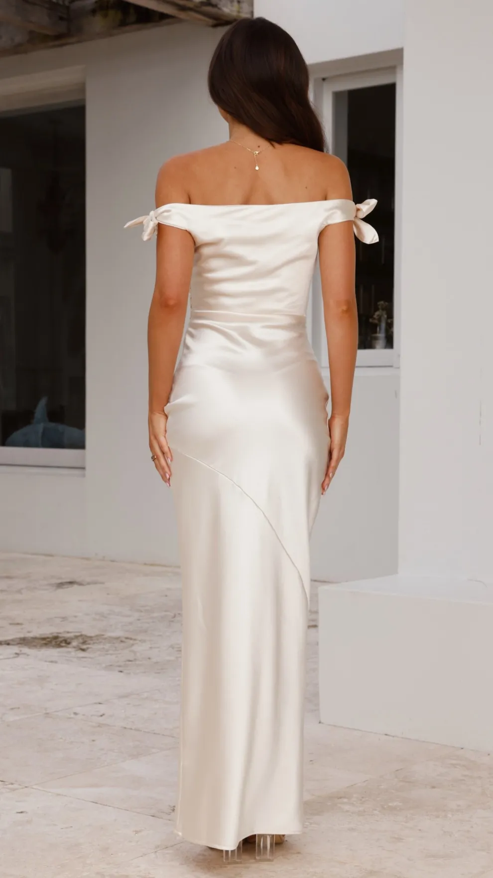 Frida Maxi Dress - Champagne