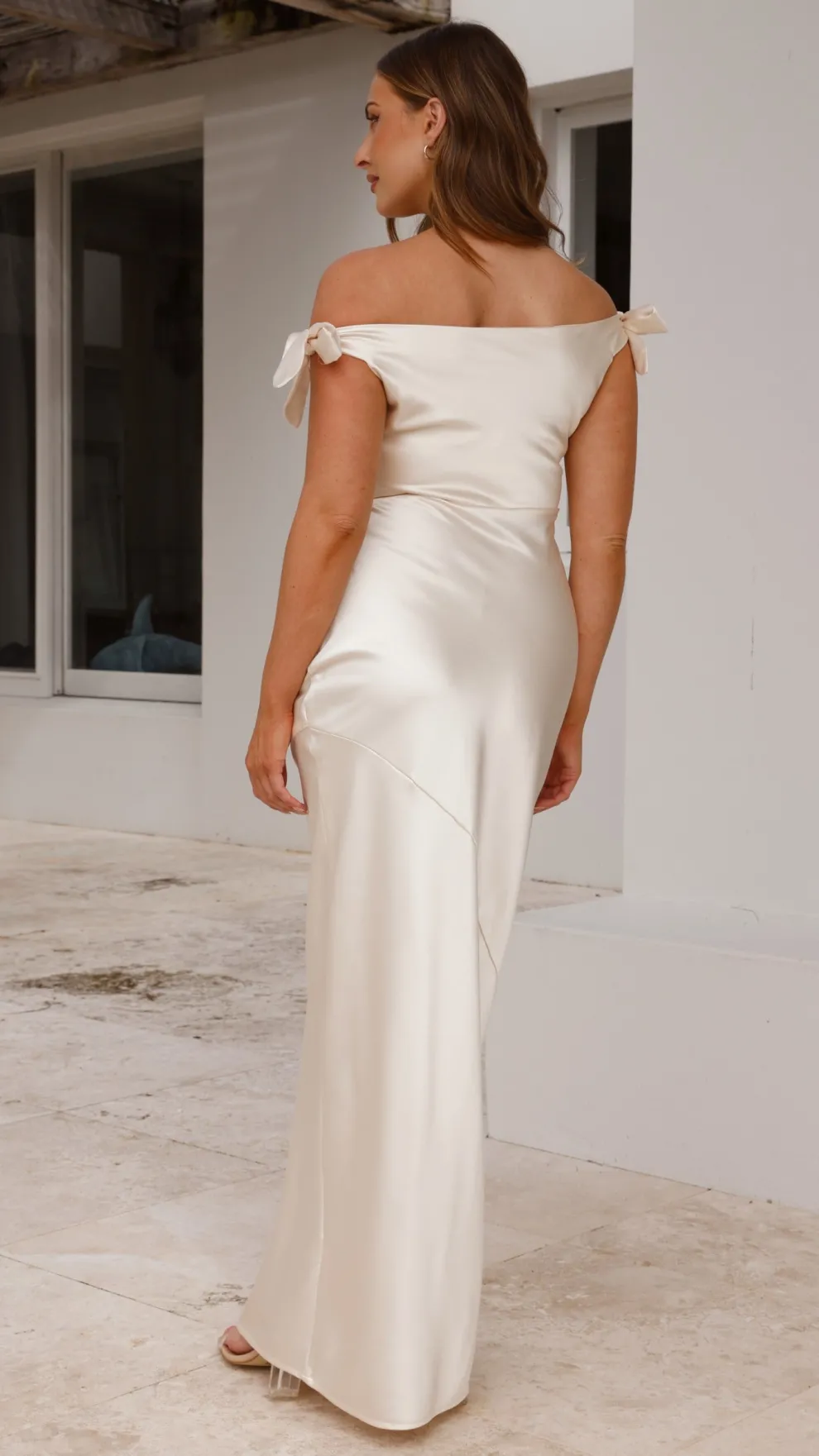 Frida Maxi Dress - Champagne