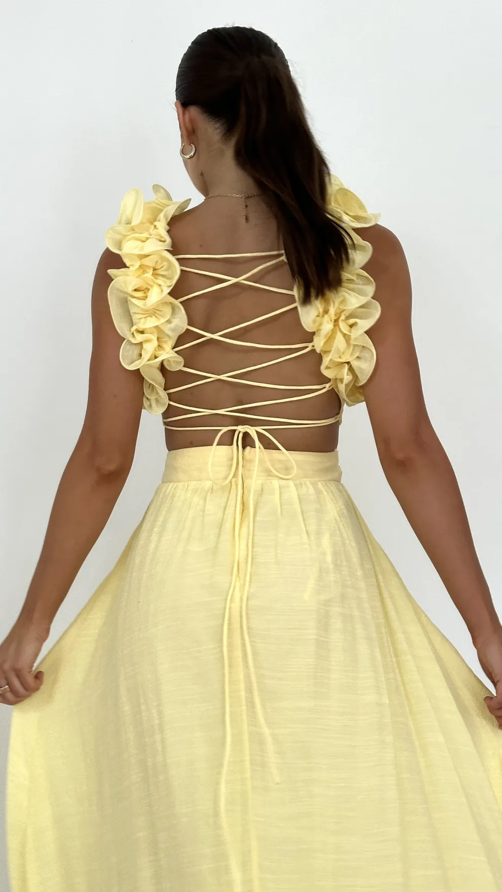 Galilhai Maxi Dress - Yellow