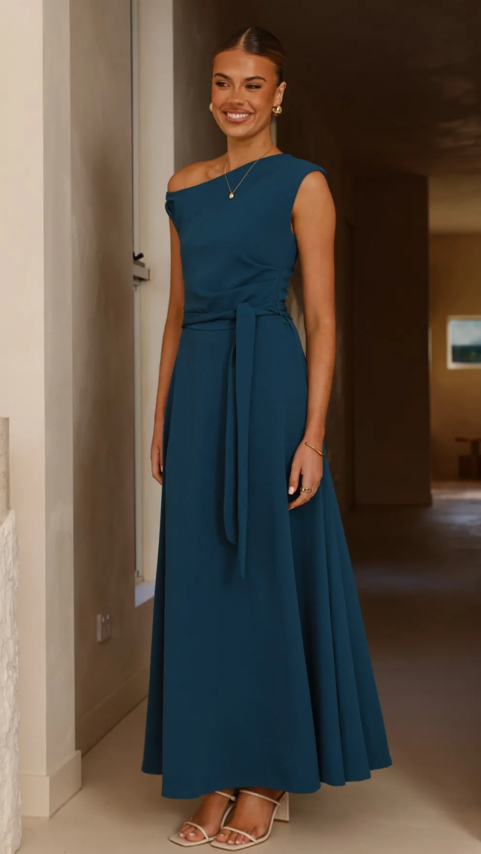 Gemma Maxi Dress - Teal