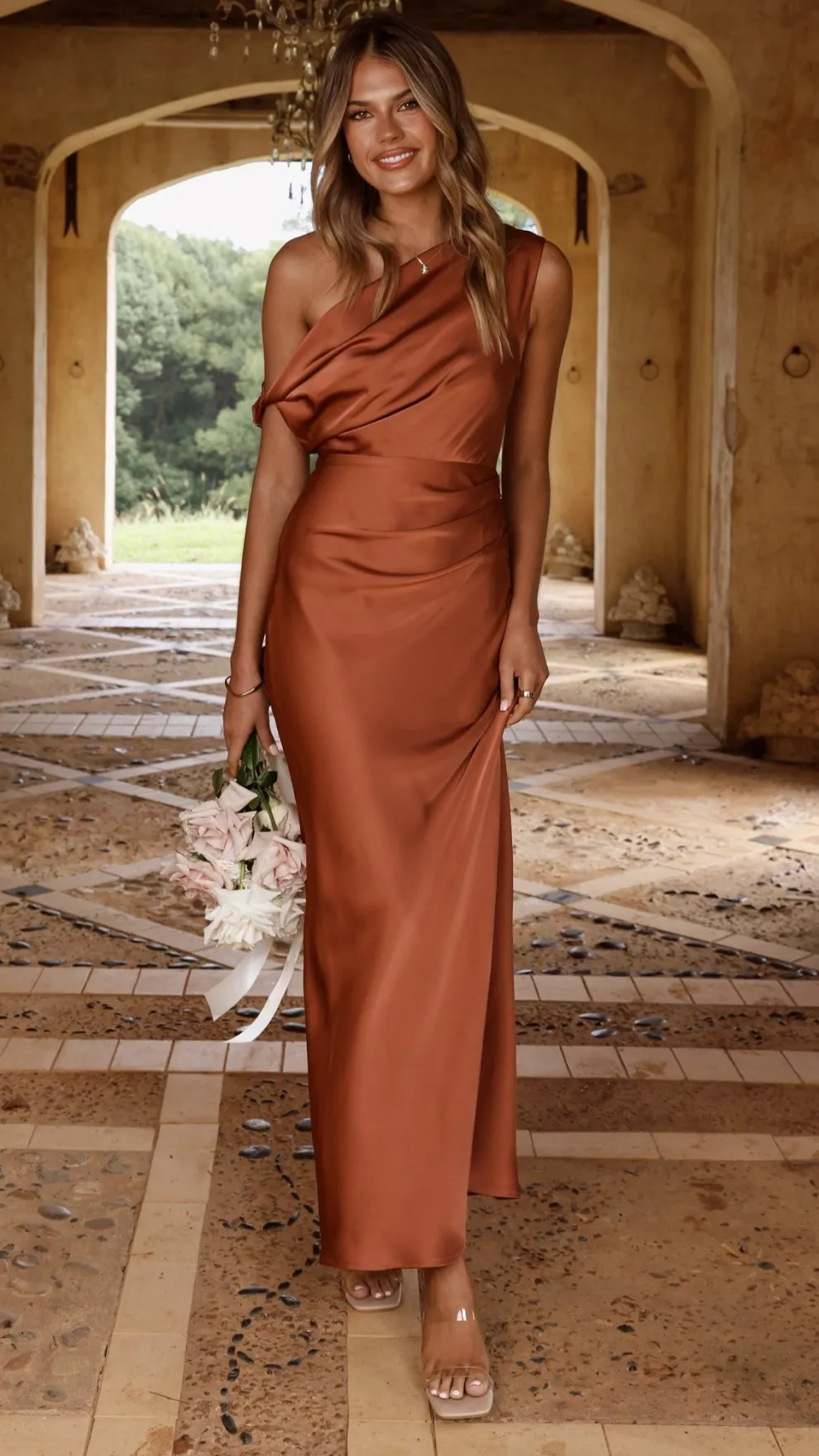 Gigi Maxi Dress - Copper