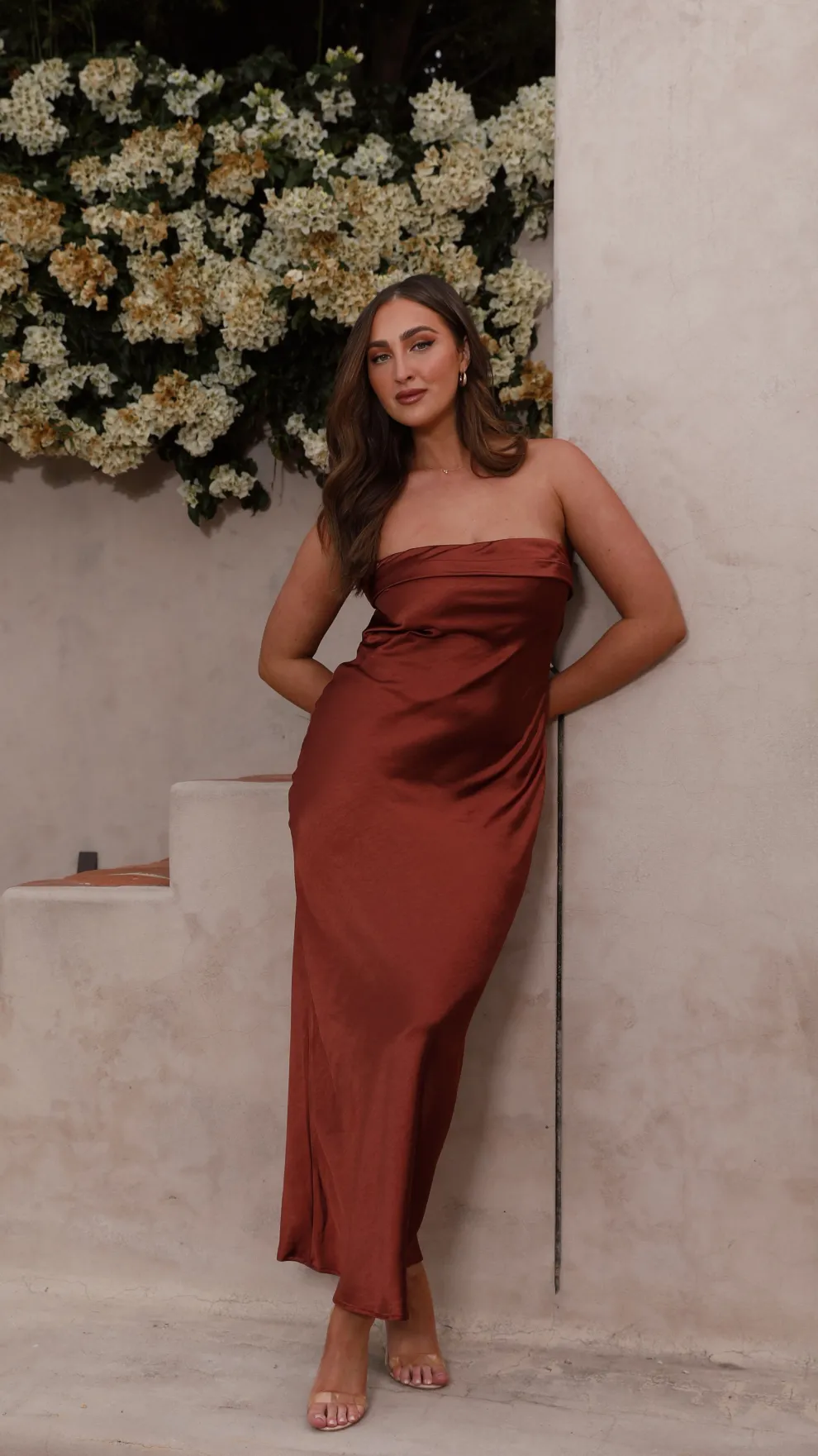 Gisele Maxi Dress - Rust