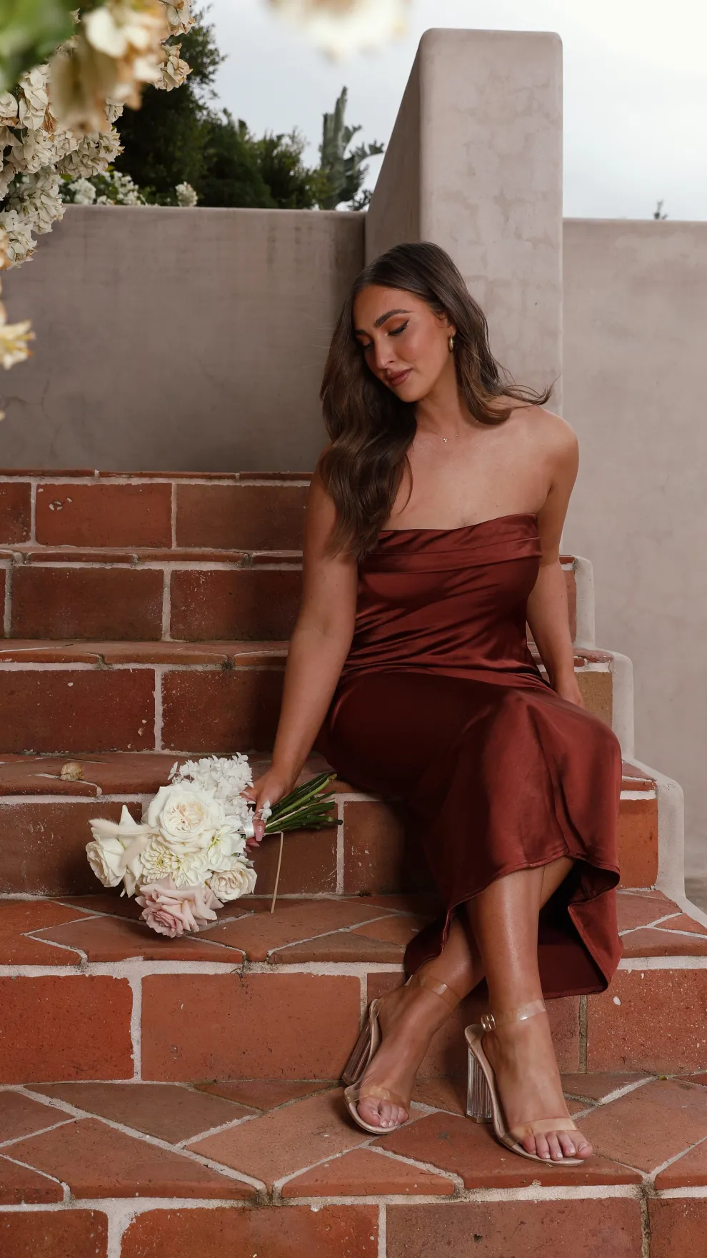 Gisele Maxi Dress - Rust
