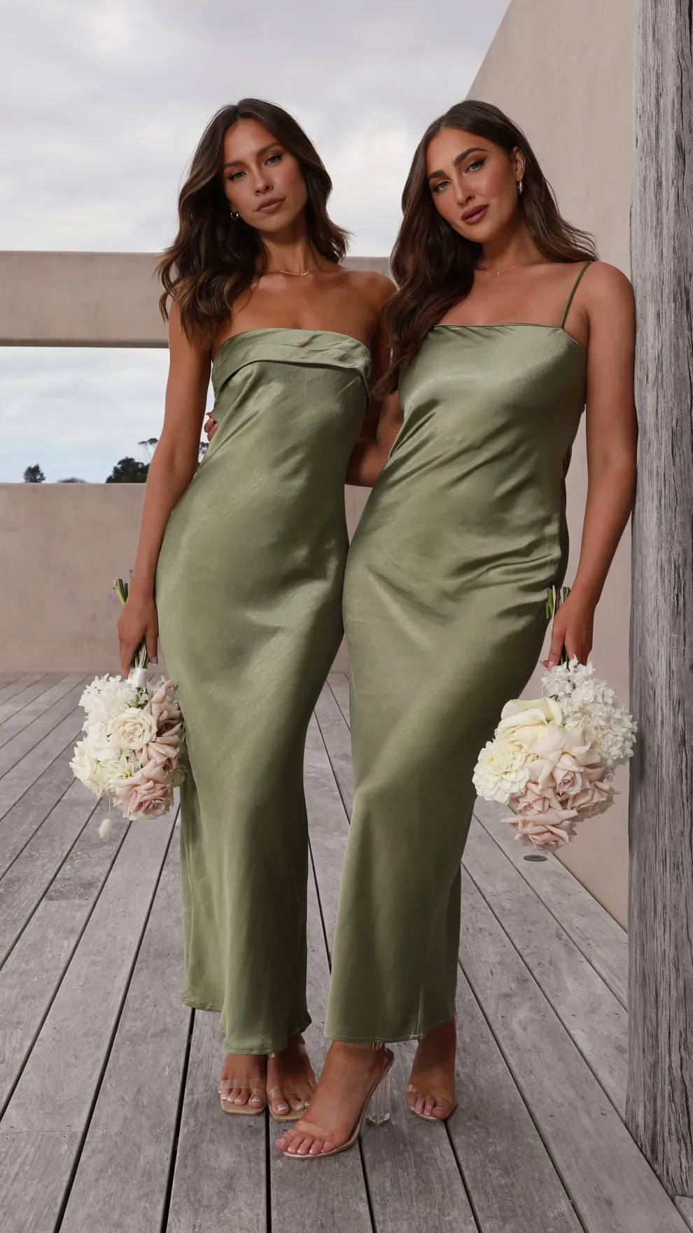 Gisele Maxi Dress - Olive