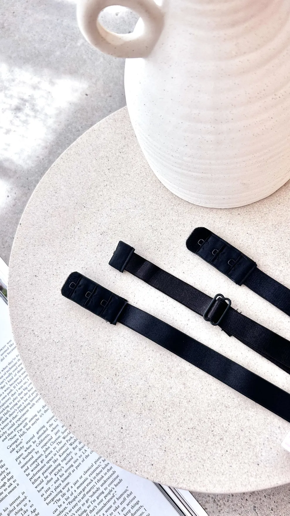 Go Lo - Low Back Bra Converter - Black