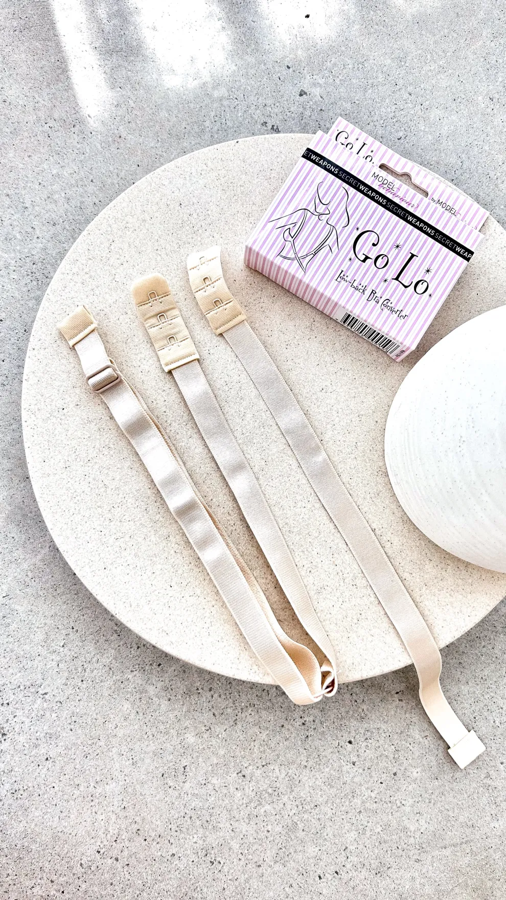 Go Lo - Low Back Bra Converter - Nude