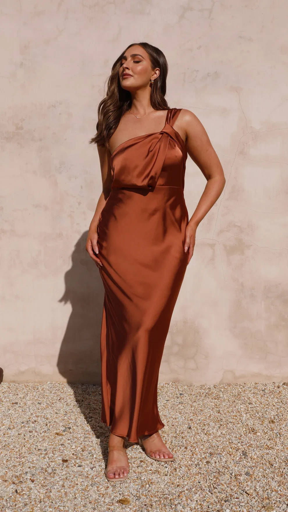 Greta Maxi Dress - Copper