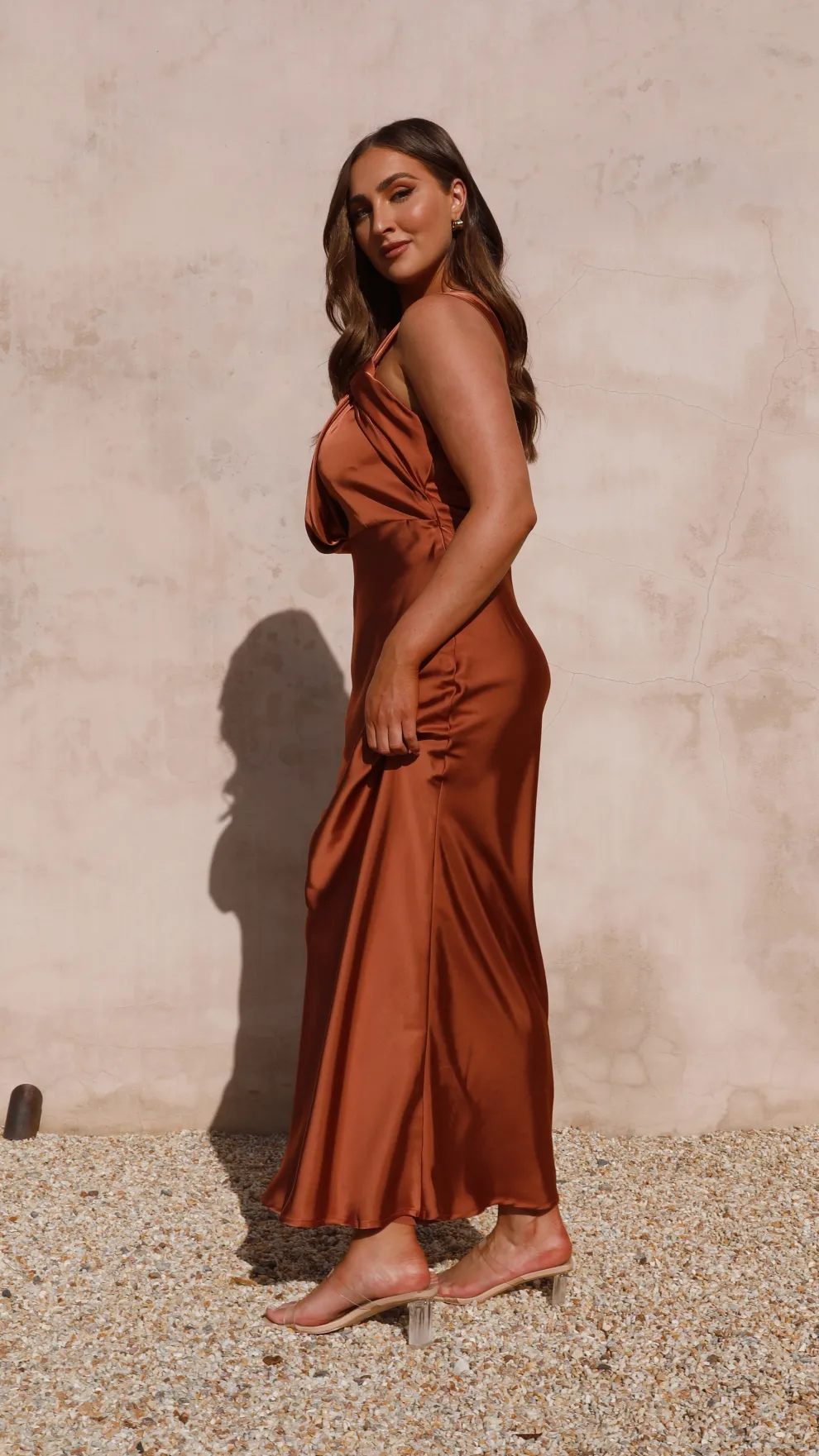 Greta Maxi Dress - Copper