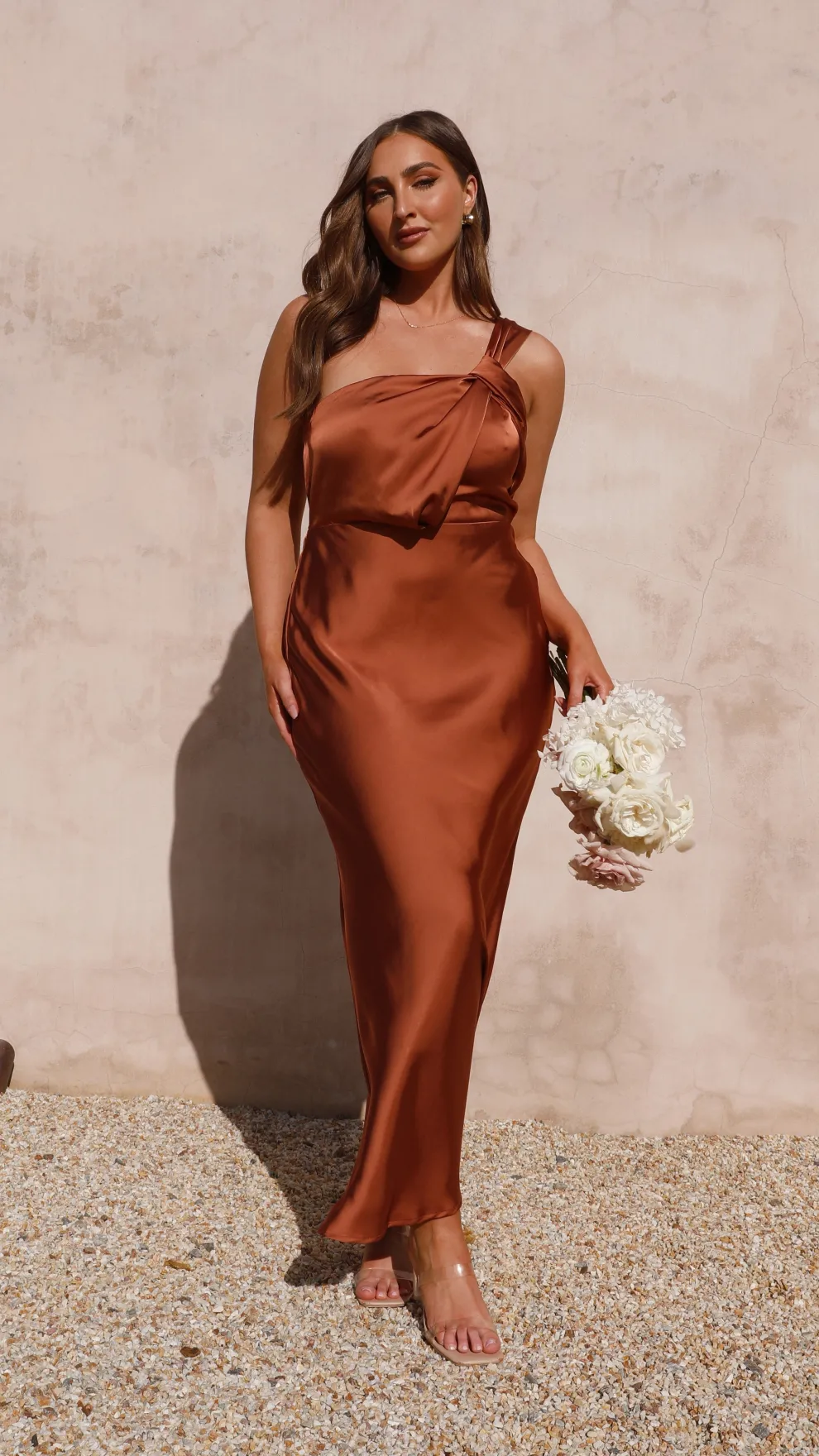 Greta Maxi Dress - Copper