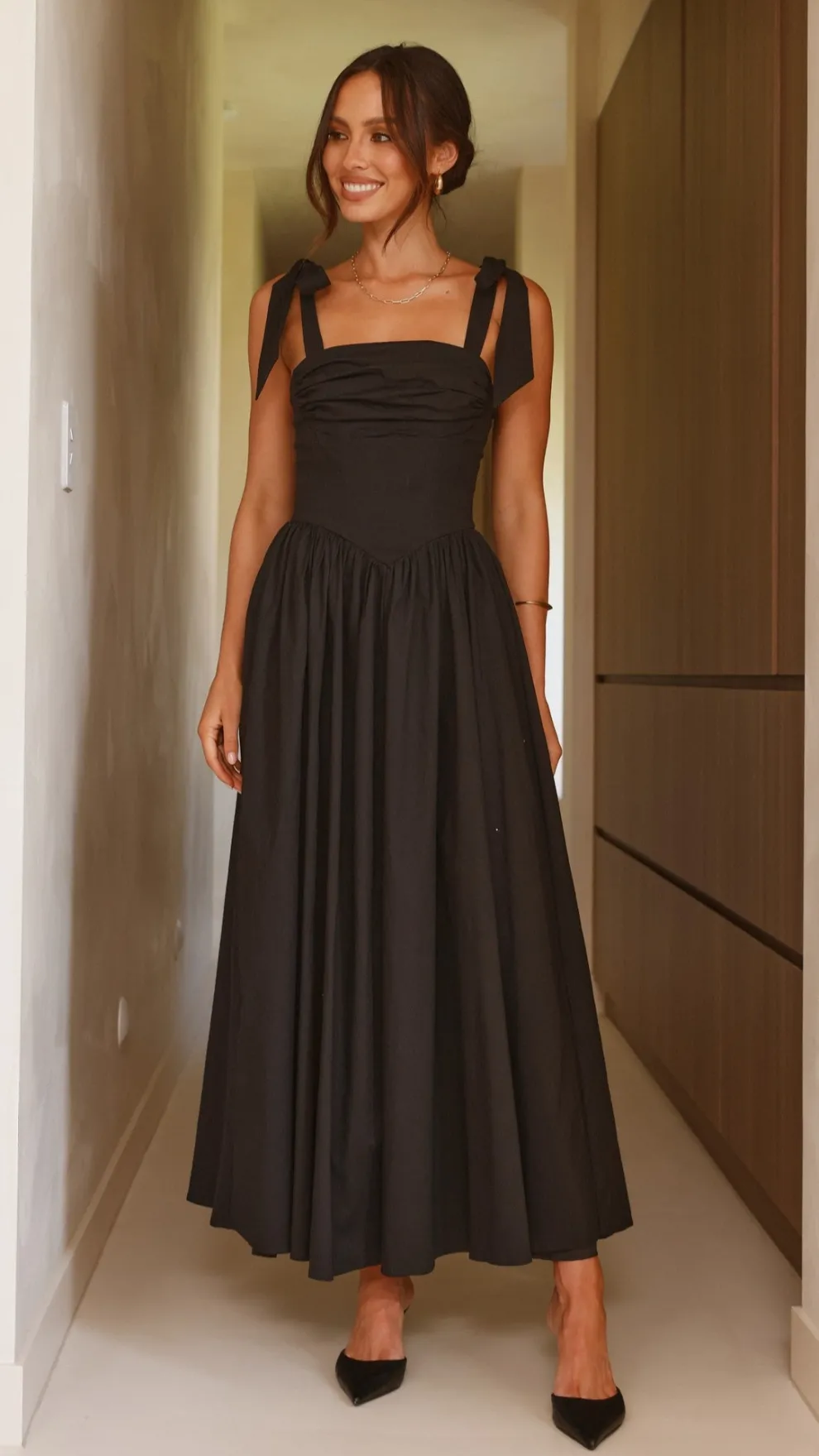 Haisley Maxi Dress - Black
