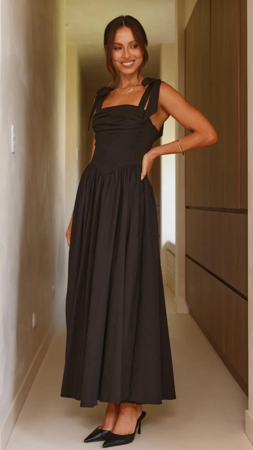 Haisley Maxi Dress - Black
