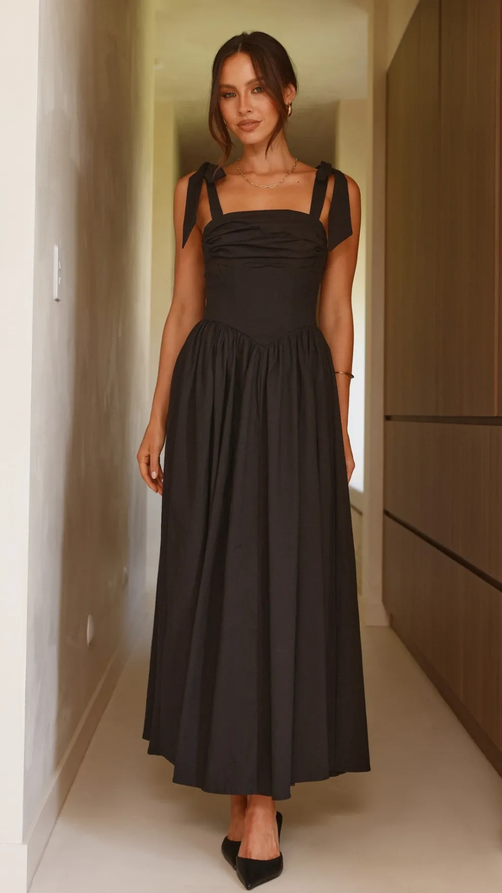 Haisley Maxi Dress - Black