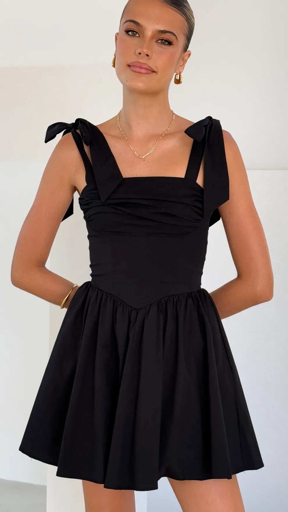 Haisley Mini Dress - Black