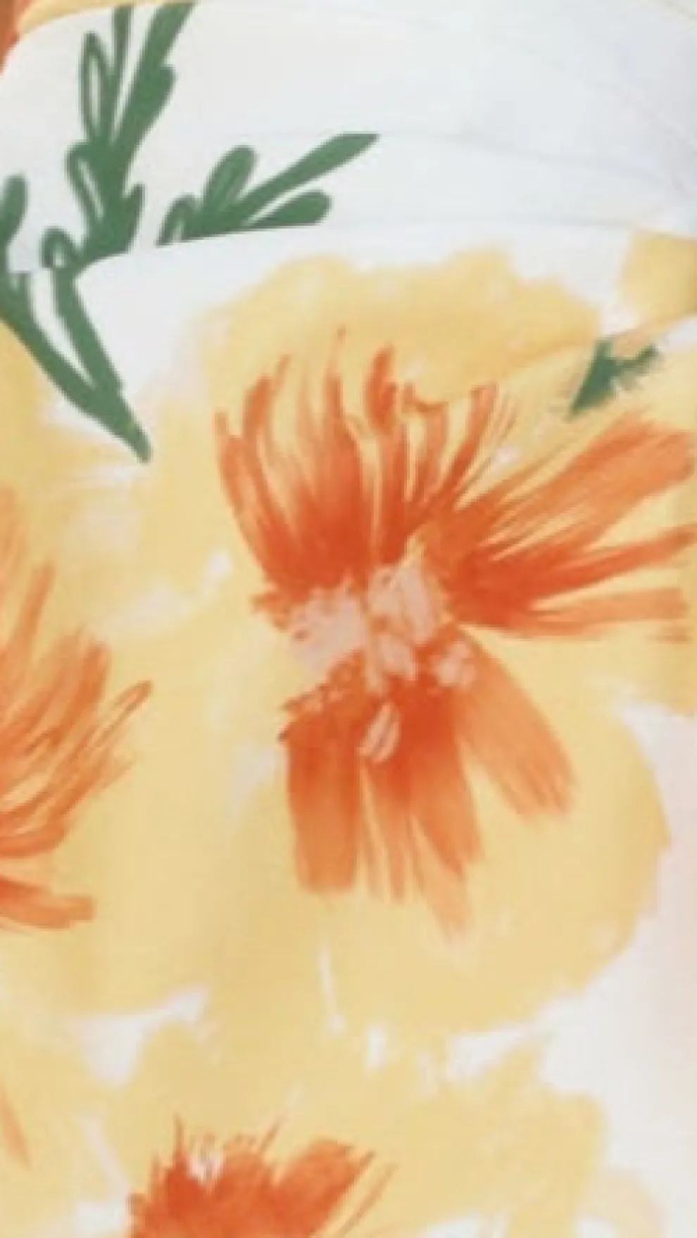 Hanae Mini Dress - Yellow Floral