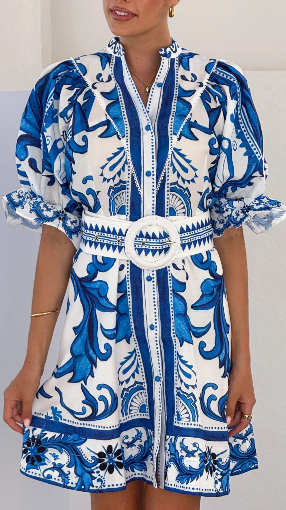 Hannah Mini Dress - Paradise