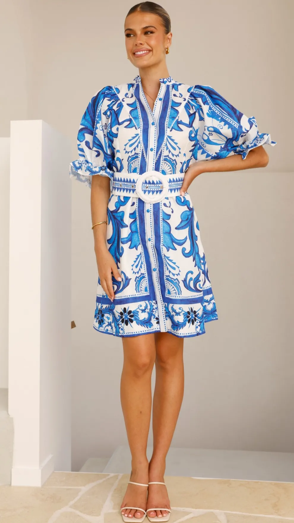 Hannah Mini Dress - Paradise