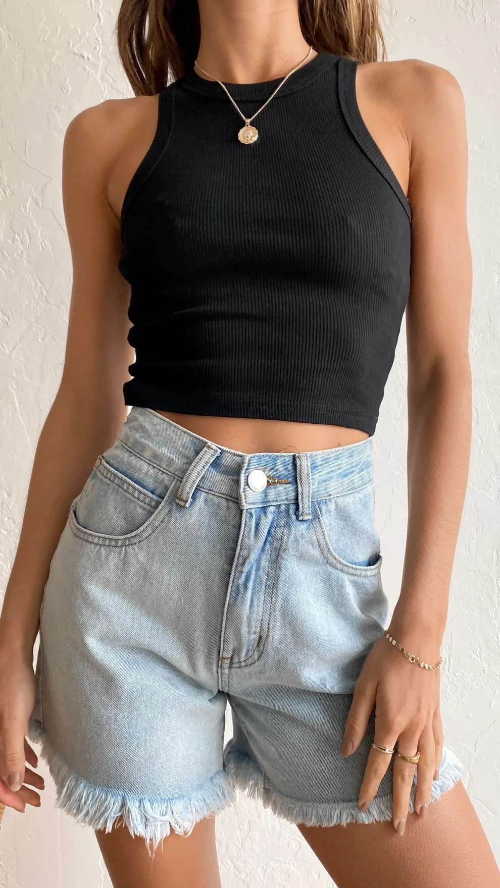 Harlow Shorts - Denim