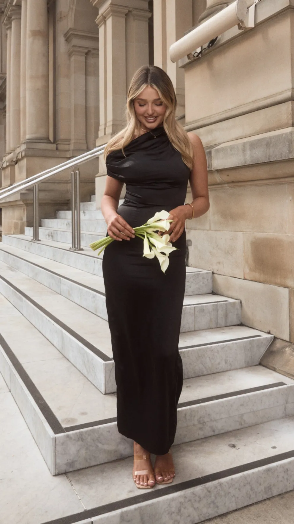 Harlowe Maxi Dress - Black